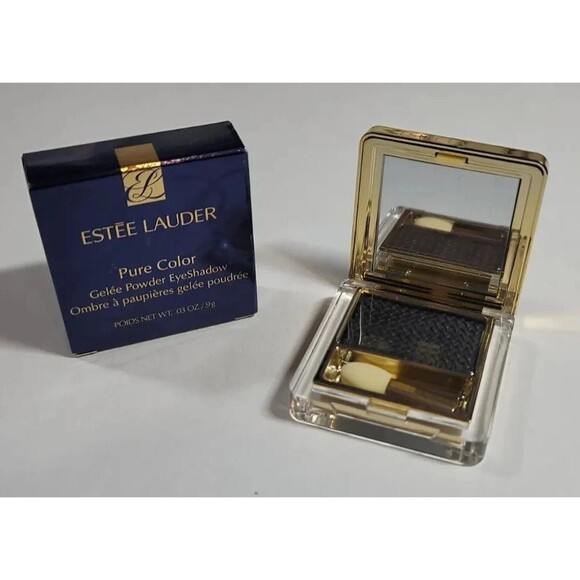 Estee Lauder Pure Color Gelee Powder Eyeshadow LIGHTS OUT Vivid Shine .03 Oz - Picture 1 of 7